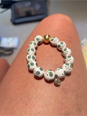 Lisi Lerch Georgia Tennis Beaded Bracelet